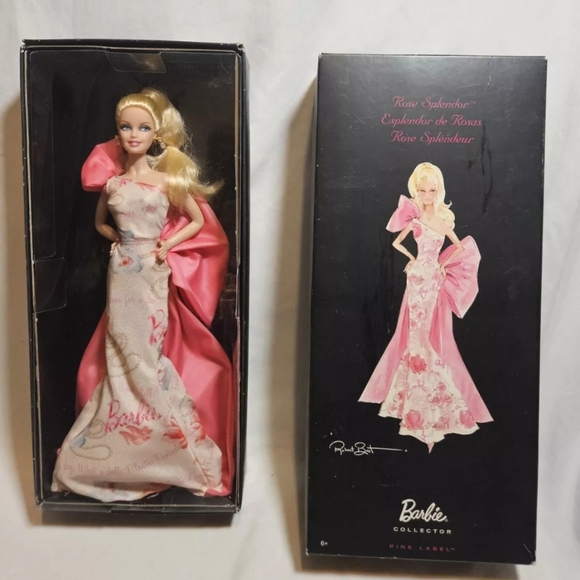 Barbie doll Pink label collection Rose Splendor - Picture 4 of 16
